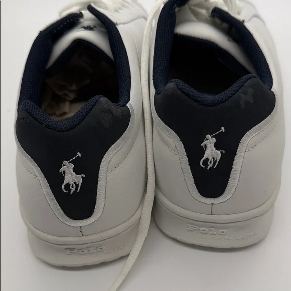 Polo by Ralph Lauren White Men's Sneakers NWOT - Picture 2 of 9